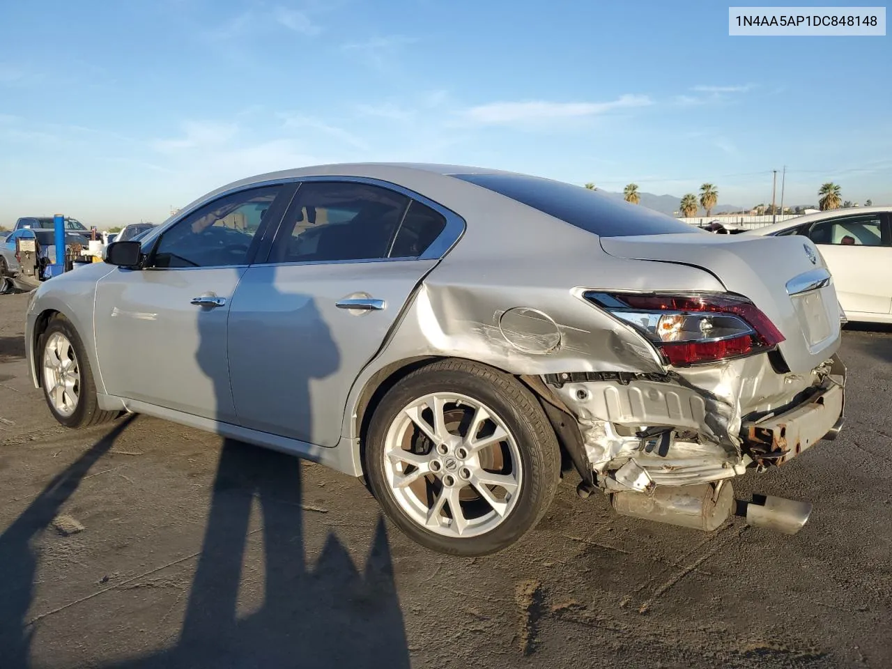 2013 Nissan Maxima S VIN: 1N4AA5AP1DC848148 Lot: 76634654