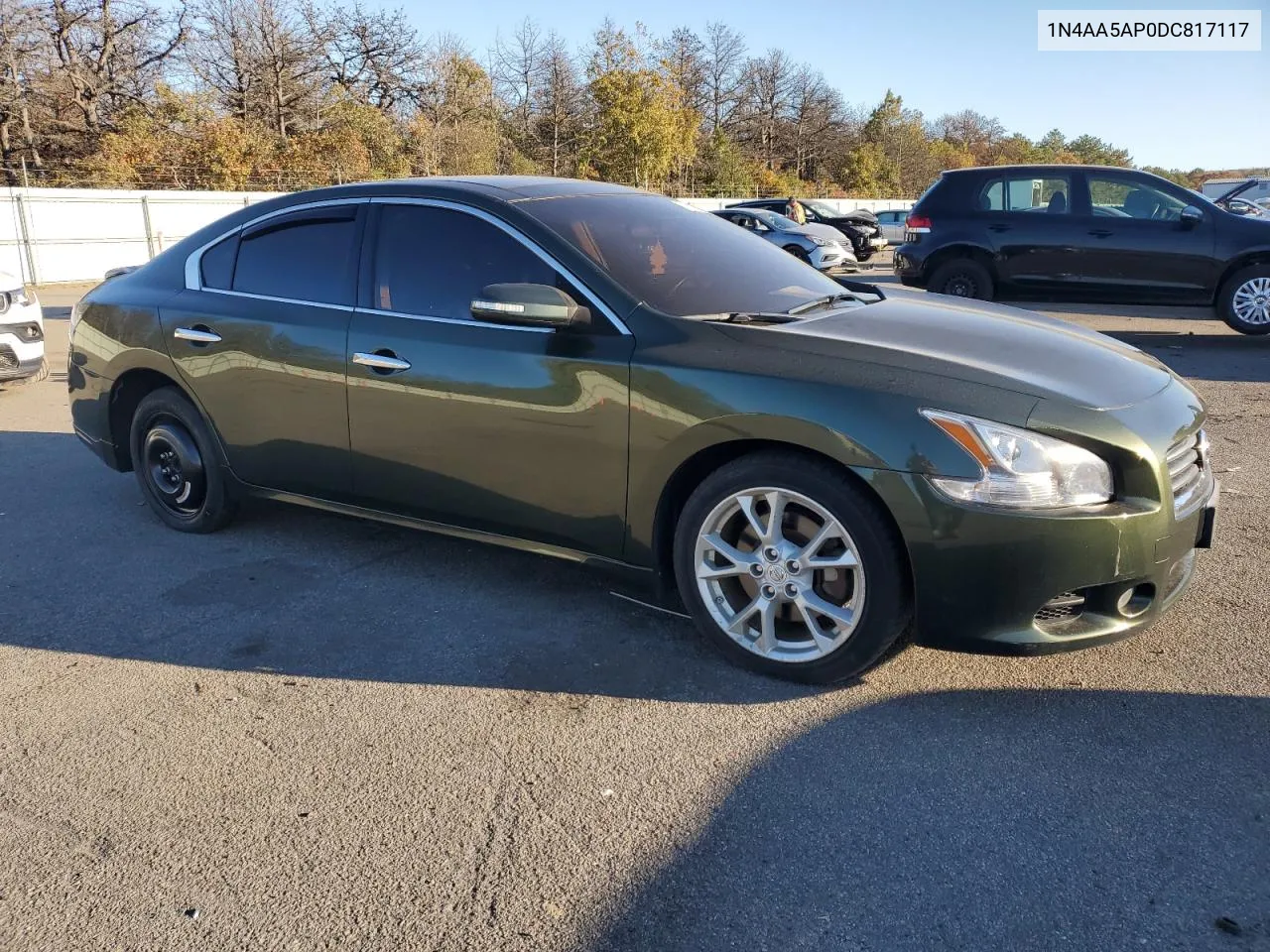 2013 Nissan Maxima S VIN: 1N4AA5AP0DC817117 Lot: 76816104