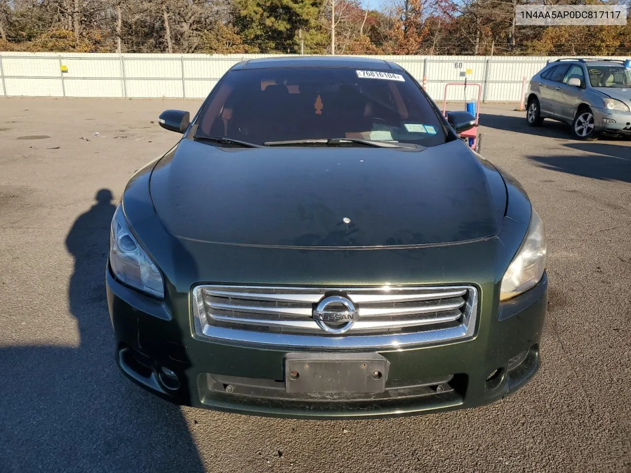 2013 Nissan Maxima S VIN: 1N4AA5AP0DC817117 Lot: 76816104