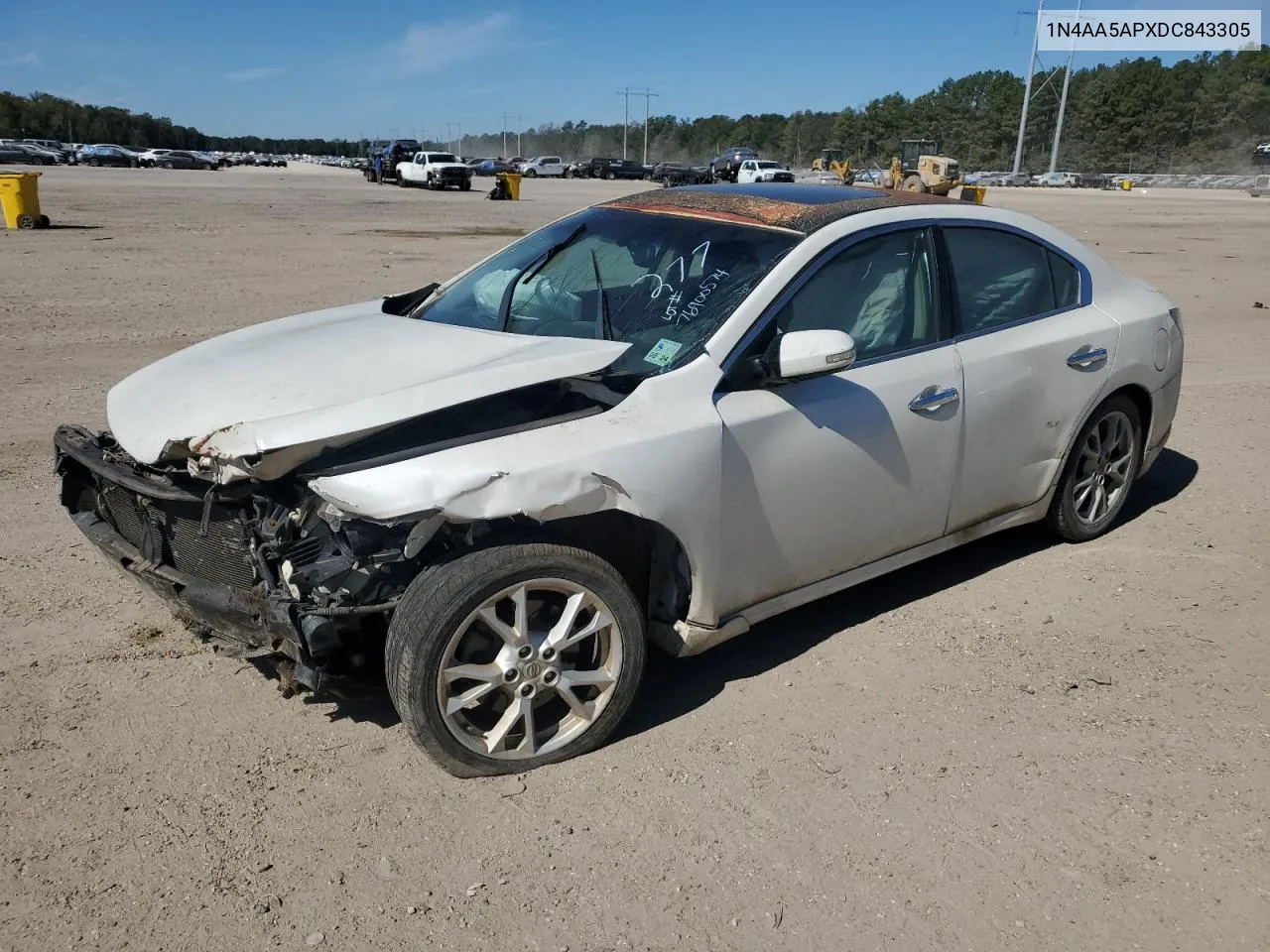 2013 Nissan Maxima S VIN: 1N4AA5APXDC843305 Lot: 76900574