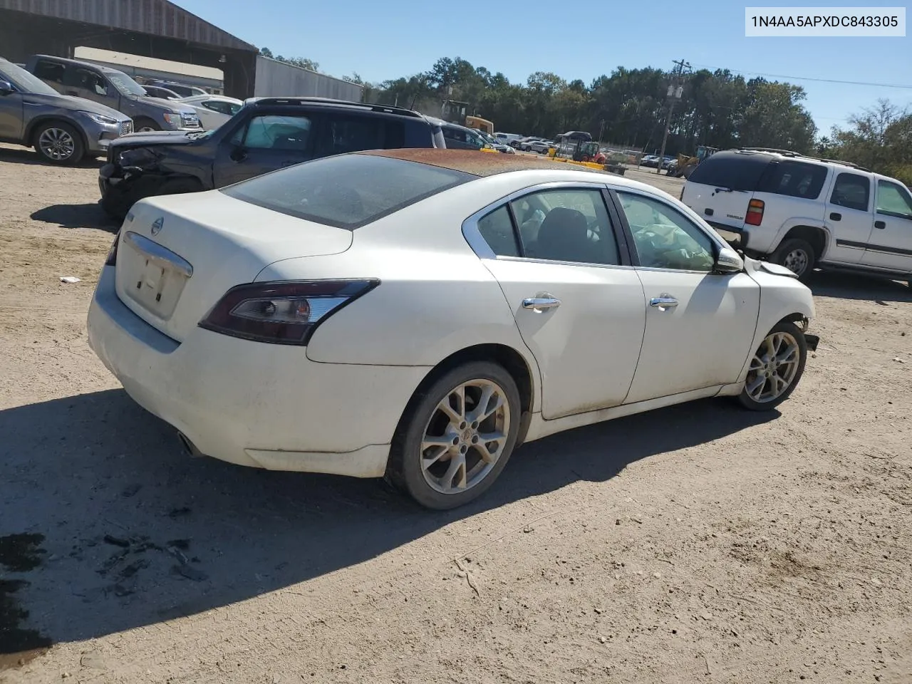 2013 Nissan Maxima S VIN: 1N4AA5APXDC843305 Lot: 76900574