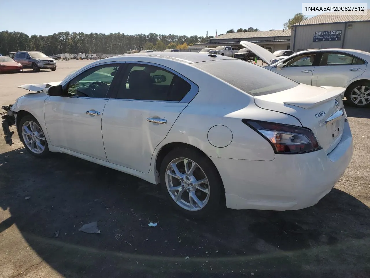 2013 Nissan Maxima S VIN: 1N4AA5AP2DC827812 Lot: 77116694