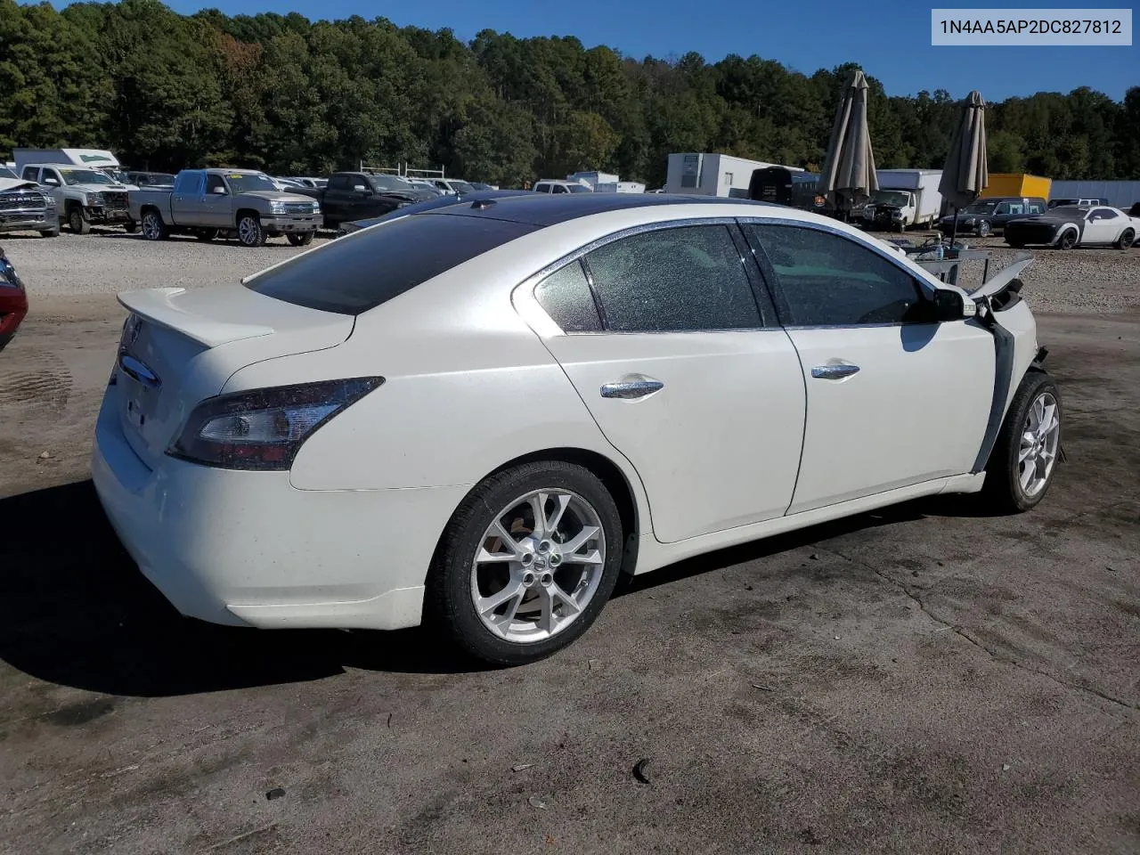 2013 Nissan Maxima S VIN: 1N4AA5AP2DC827812 Lot: 77116694