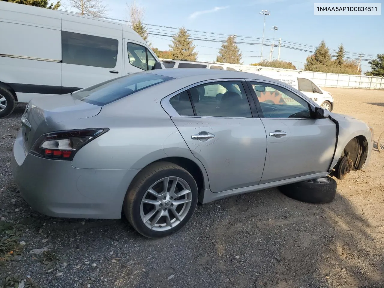 2013 Nissan Maxima S VIN: 1N4AA5AP1DC834511 Lot: 77267994