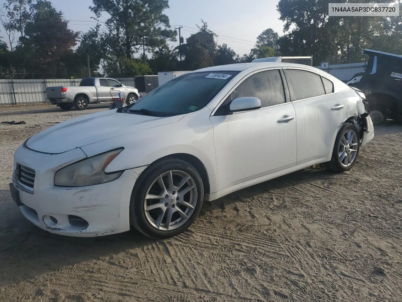 2013 Nissan Maxima S VIN: 1N4AA5AP3DC837720 Lot: 77304094