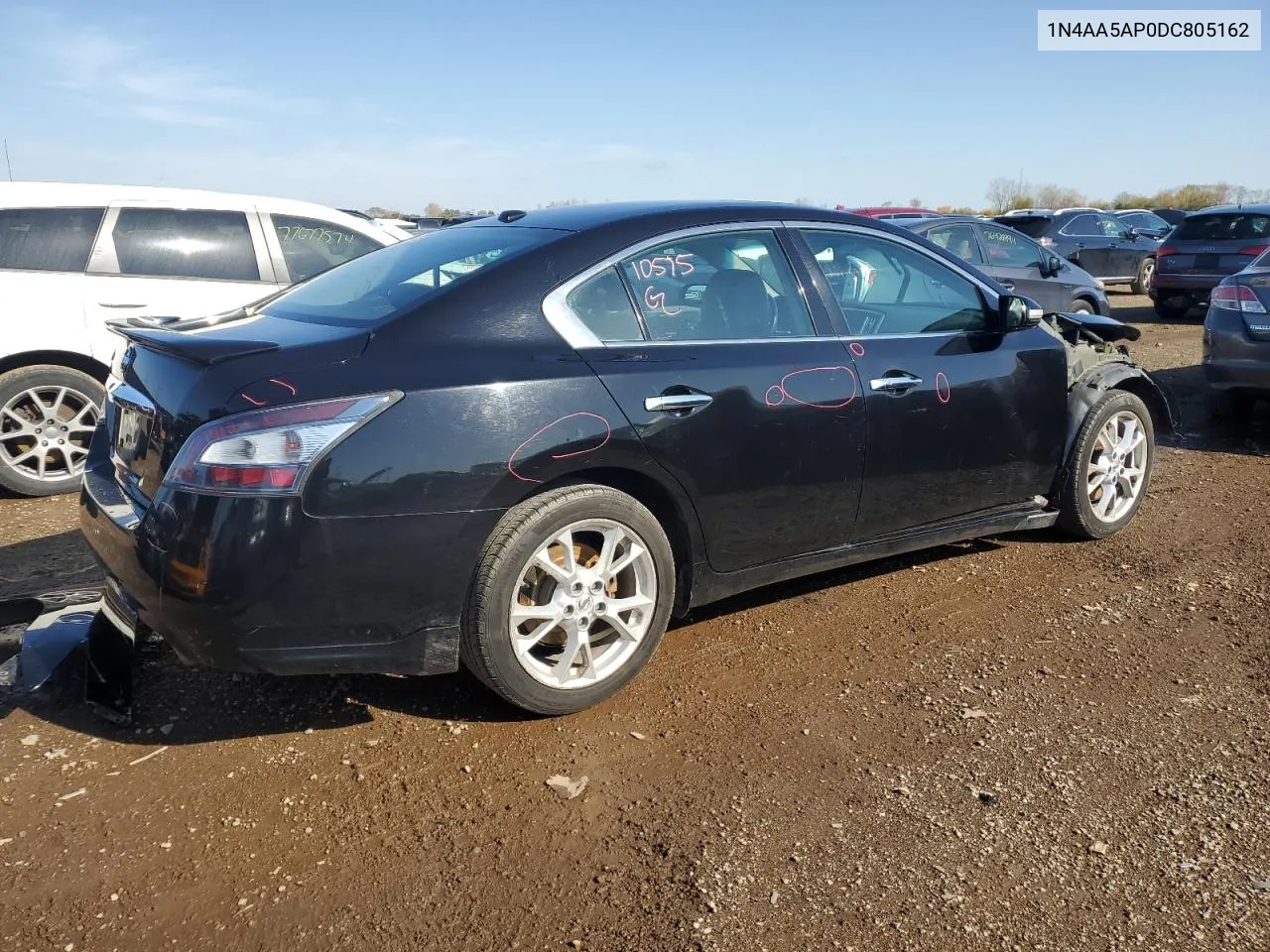 2013 Nissan Maxima S VIN: 1N4AA5AP0DC805162 Lot: 77383424