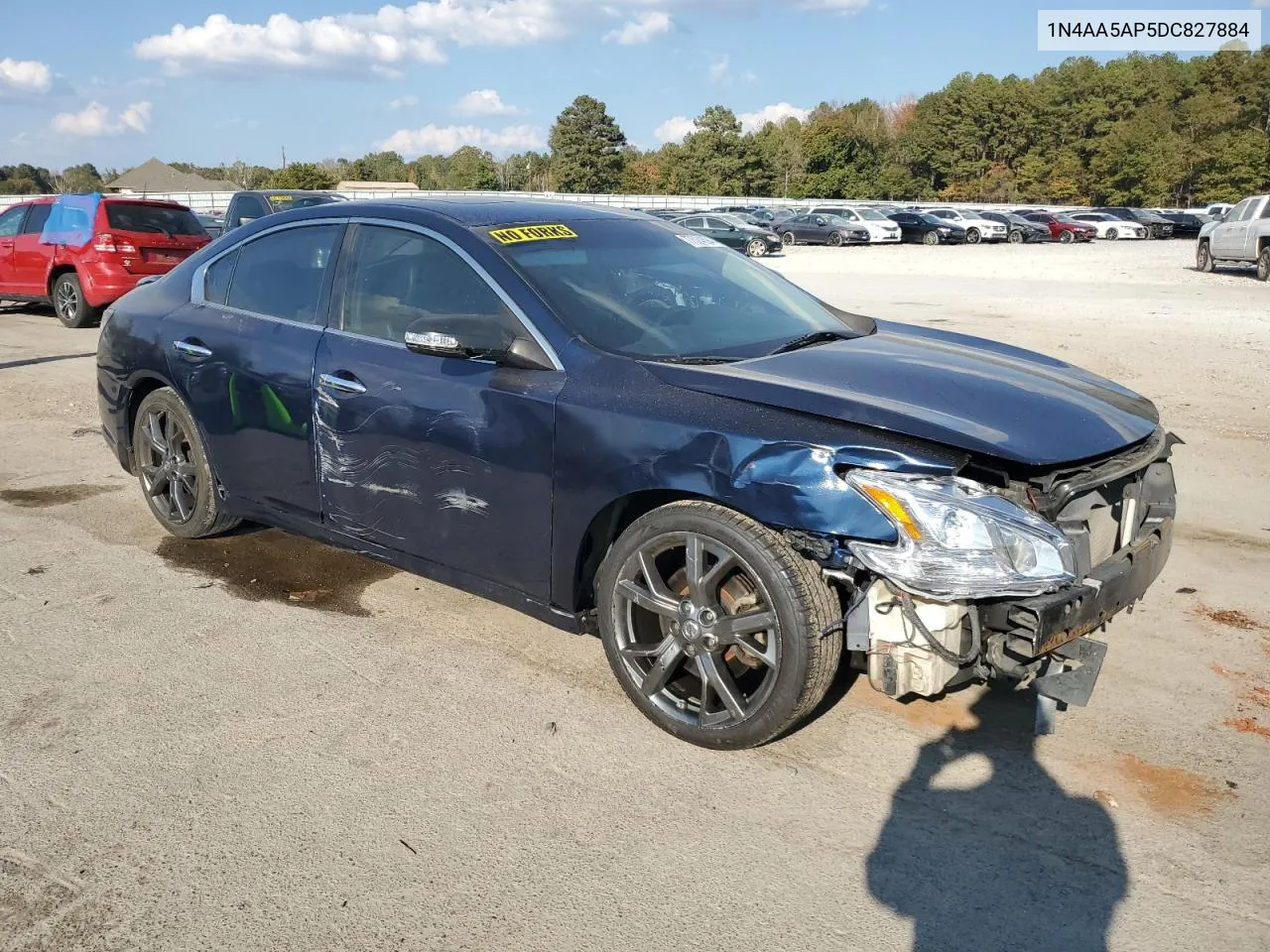 2013 Nissan Maxima S VIN: 1N4AA5AP5DC827884 Lot: 77524394