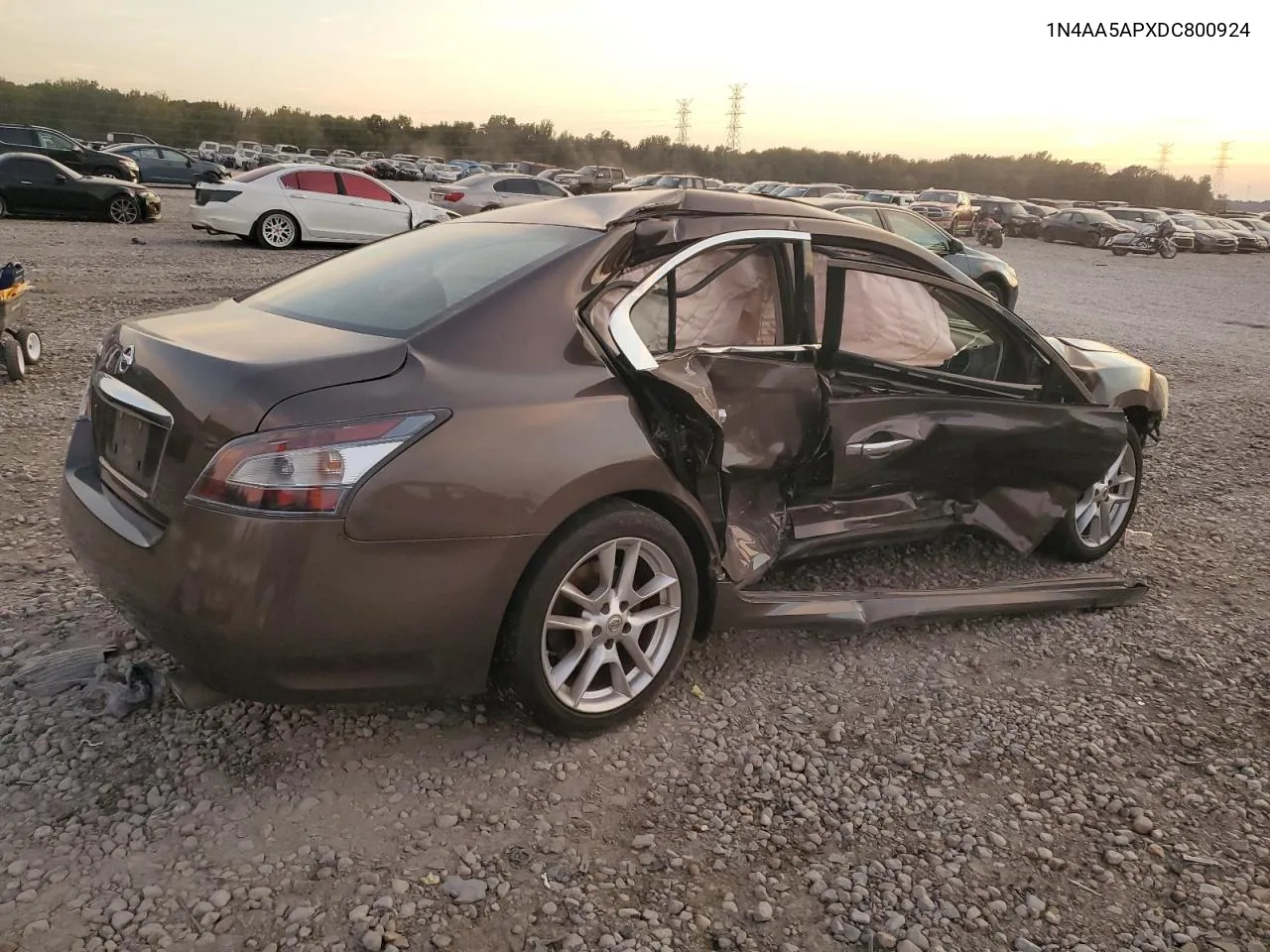 2013 Nissan Maxima S VIN: 1N4AA5APXDC800924 Lot: 77942044