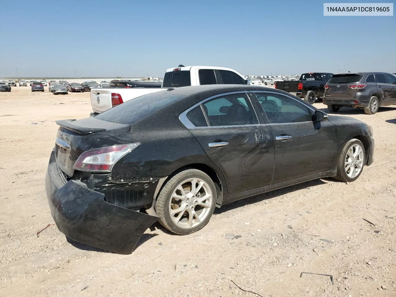 2013 Nissan Maxima S VIN: 1N4AA5AP1DC819605 Lot: 78006304