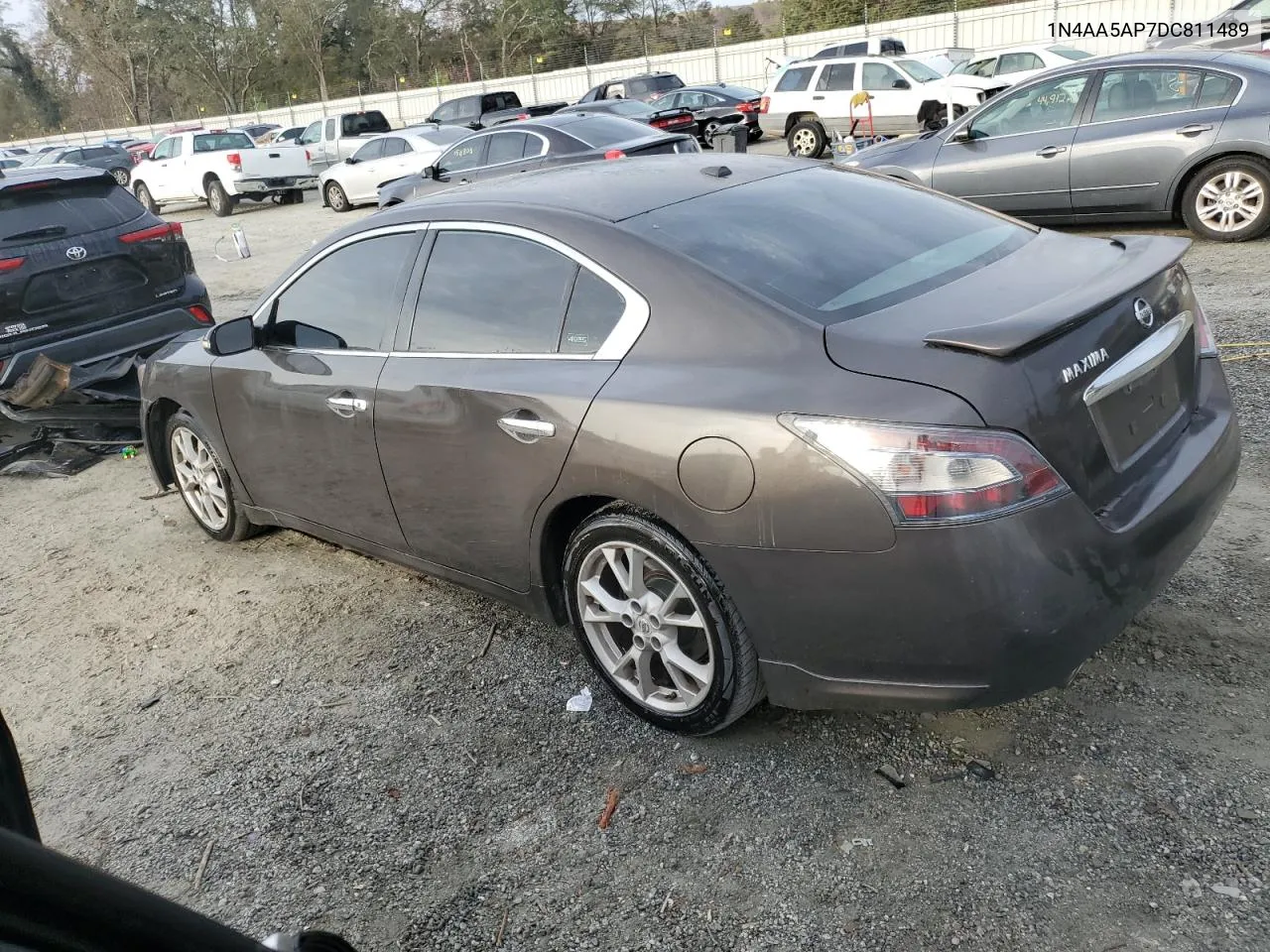 2013 Nissan Maxima S VIN: 1N4AA5AP7DC811489 Lot: 78054264