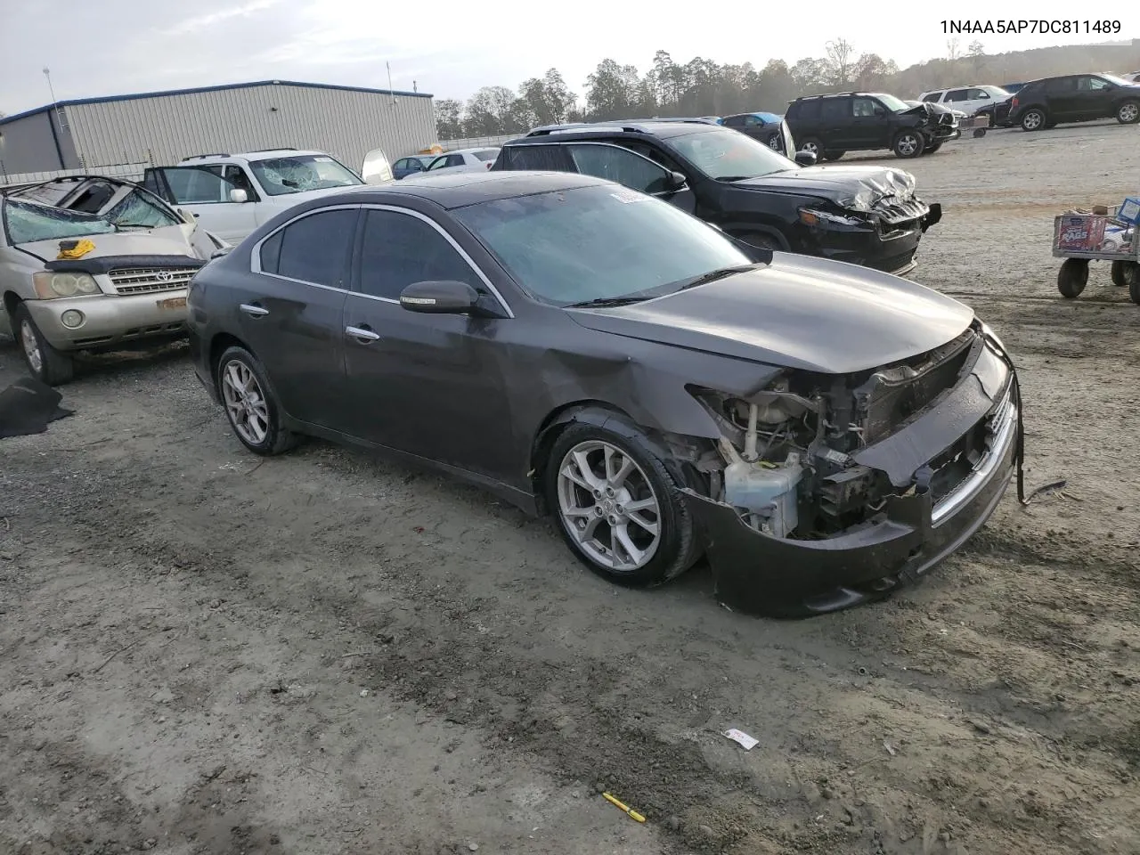 2013 Nissan Maxima S VIN: 1N4AA5AP7DC811489 Lot: 78054264