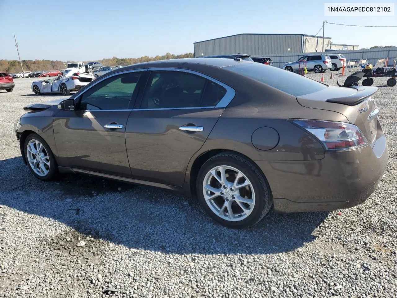 2013 Nissan Maxima S VIN: 1N4AA5AP6DC812102 Lot: 78373734