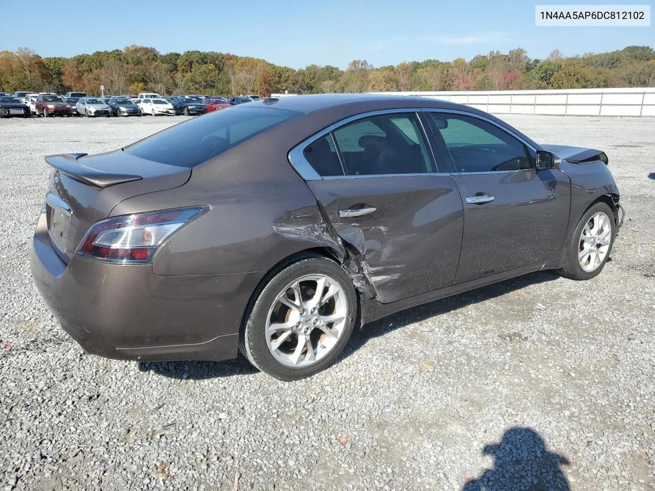 2013 Nissan Maxima S VIN: 1N4AA5AP6DC812102 Lot: 78373734