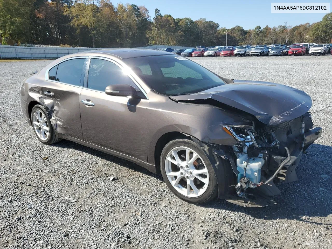 2013 Nissan Maxima S VIN: 1N4AA5AP6DC812102 Lot: 78373734