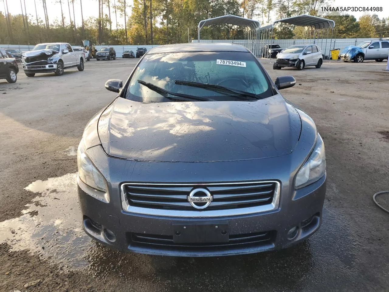 2013 Nissan Maxima S VIN: 1N4AA5AP3DC844988 Lot: 78793494