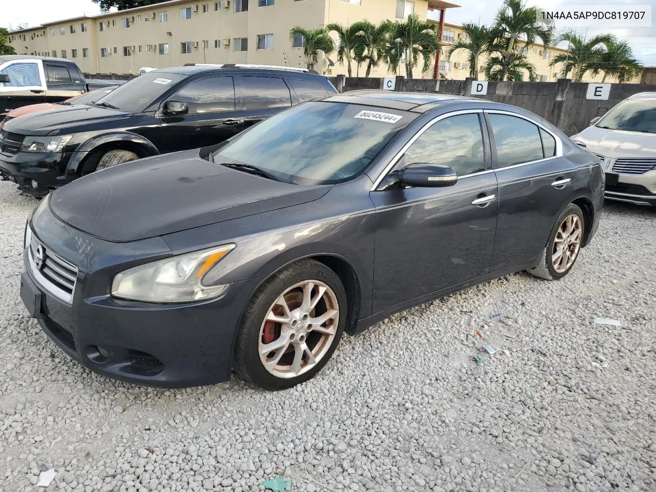 2013 Nissan Maxima S VIN: 1N4AA5AP9DC819707 Lot: 80245244