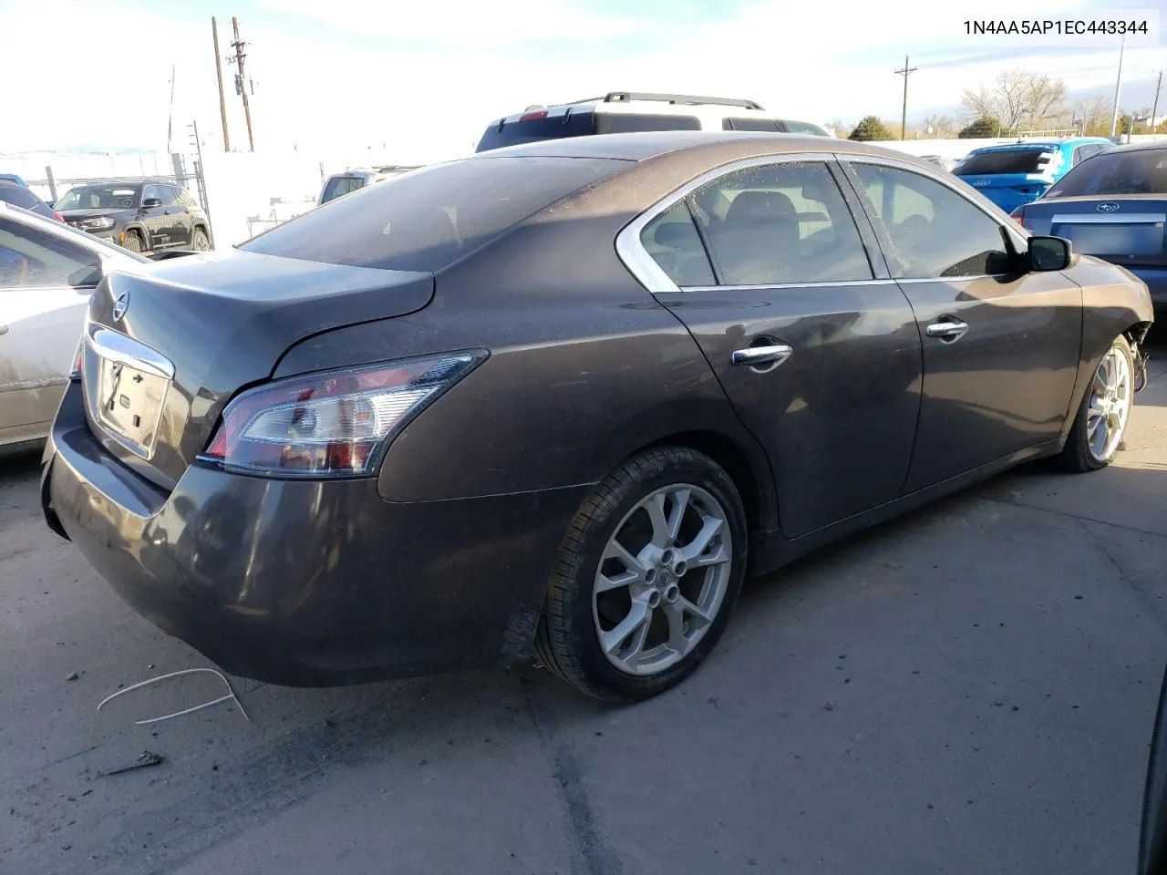 2014 Nissan Maxima S VIN: 1N4AA5AP1EC443344 Lot: 48804904