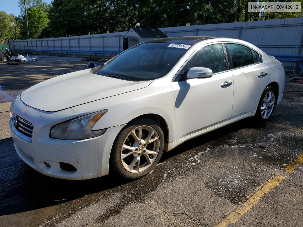 2014 Nissan Maxima S VIN: 1N4AA5AP1EC442615 Lot: 49350104