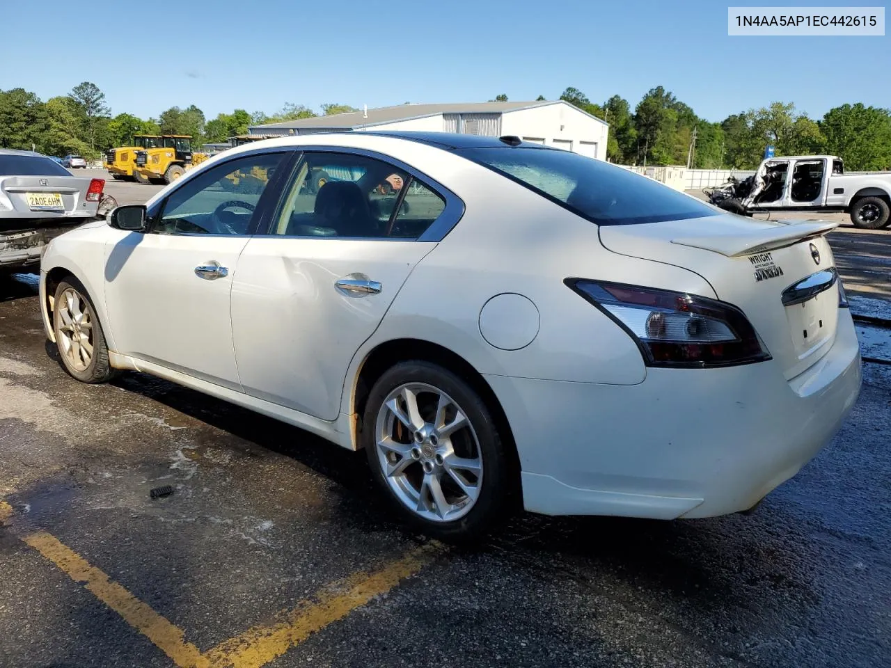 2014 Nissan Maxima S VIN: 1N4AA5AP1EC442615 Lot: 49350104