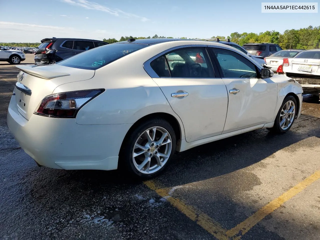 2014 Nissan Maxima S VIN: 1N4AA5AP1EC442615 Lot: 49350104