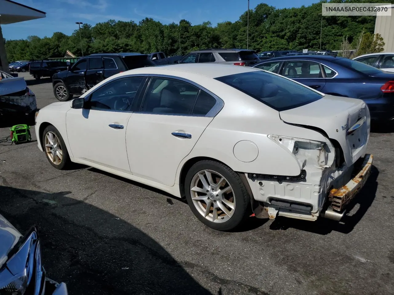 1N4AA5AP0EC432870 2014 Nissan Maxima S