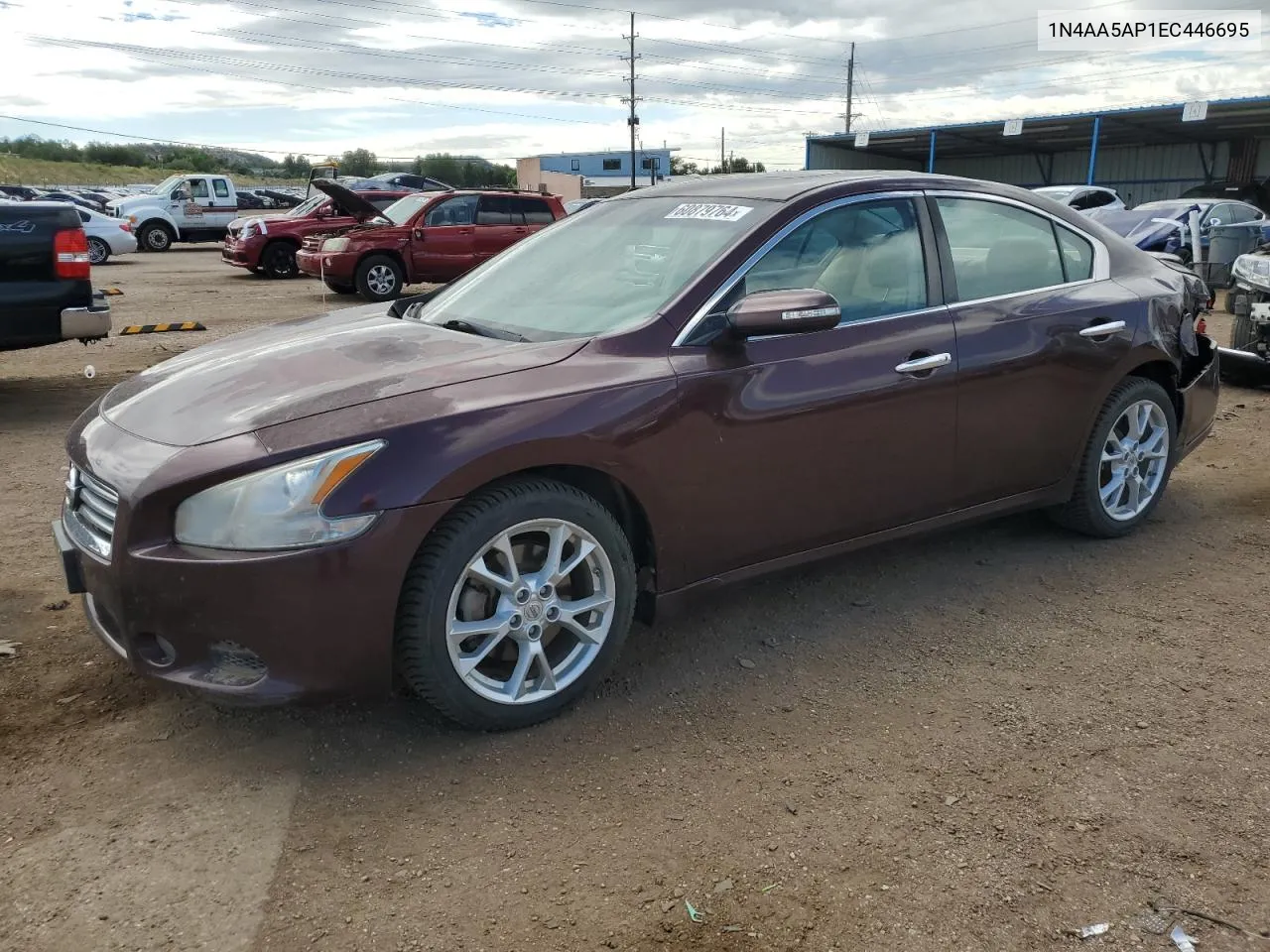 2014 Nissan Maxima S VIN: 1N4AA5AP1EC446695 Lot: 60879764