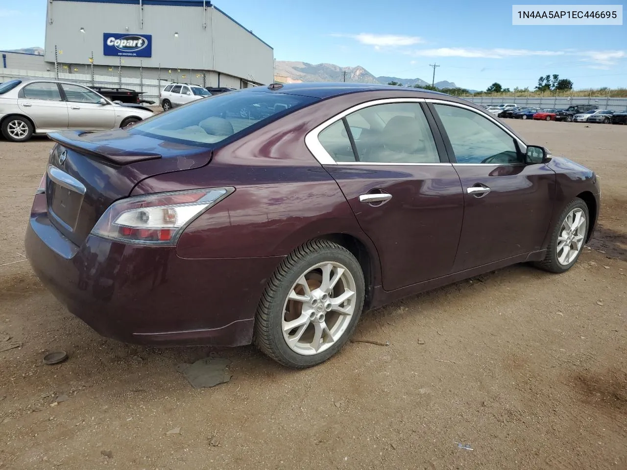 2014 Nissan Maxima S VIN: 1N4AA5AP1EC446695 Lot: 60879764