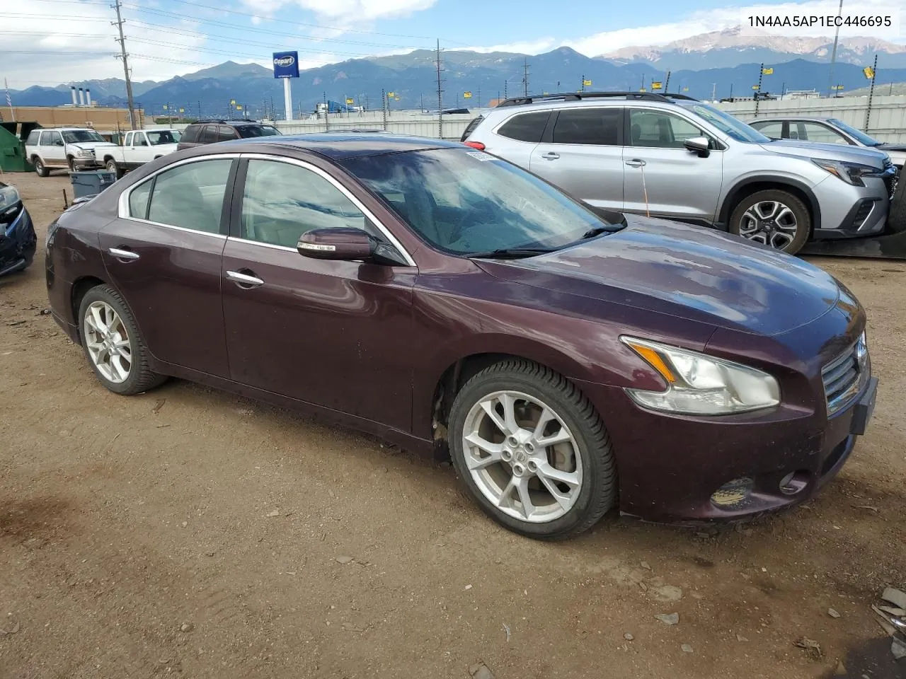 2014 Nissan Maxima S VIN: 1N4AA5AP1EC446695 Lot: 60879764