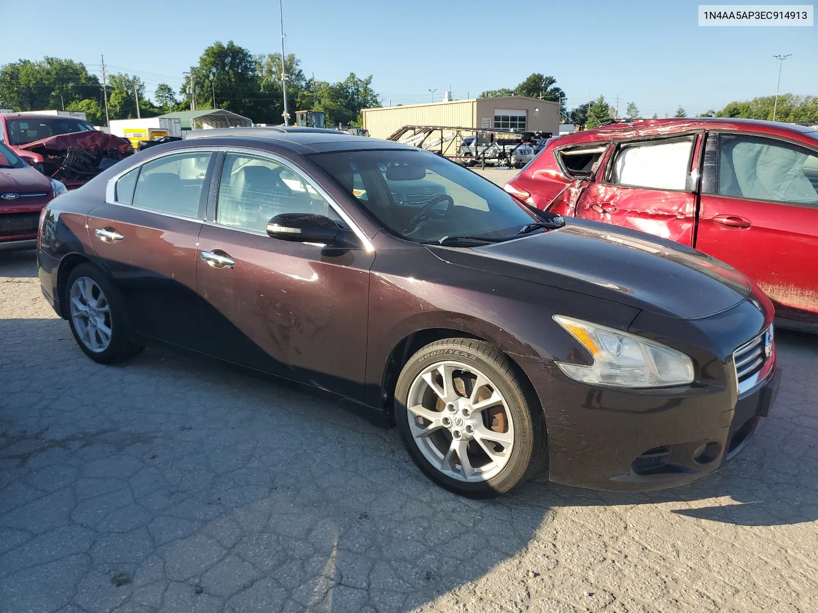 2014 Nissan Maxima S VIN: 1N4AA5AP3EC914913 Lot: 61067154