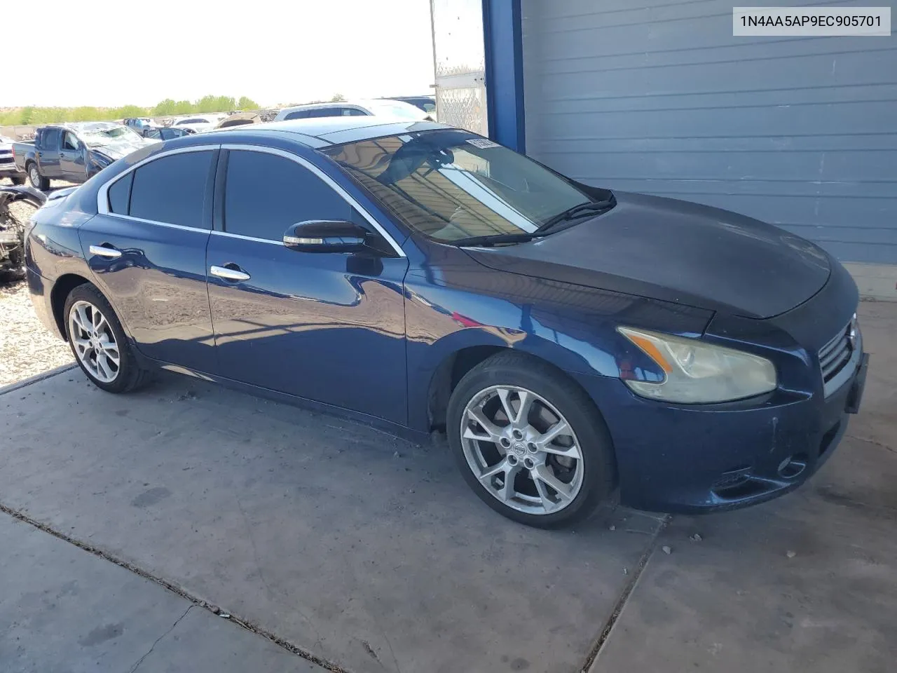 2014 Nissan Maxima S VIN: 1N4AA5AP9EC905701 Lot: 61350214