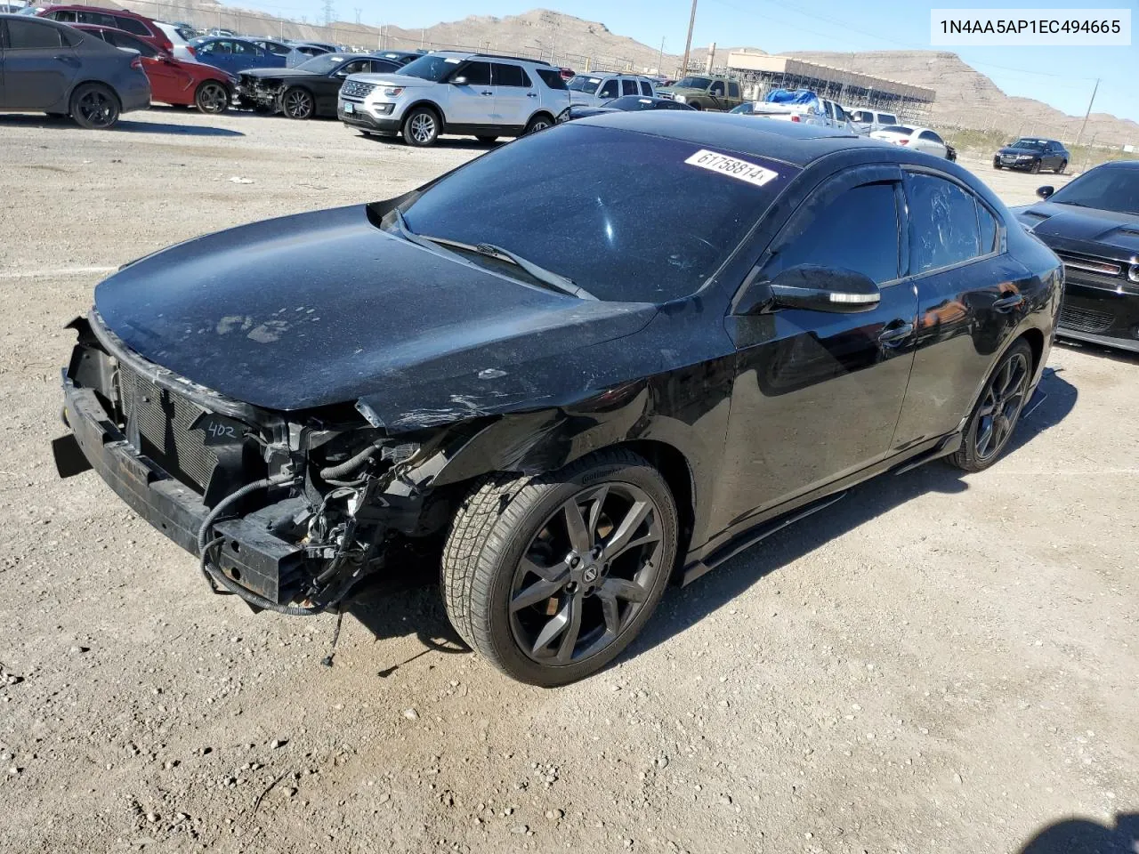 1N4AA5AP1EC494665 2014 Nissan Maxima S