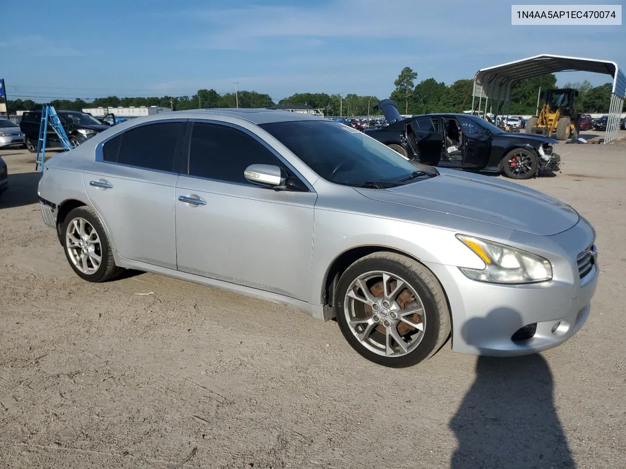 2014 Nissan Maxima S VIN: 1N4AA5AP1EC470074 Lot: 63022614