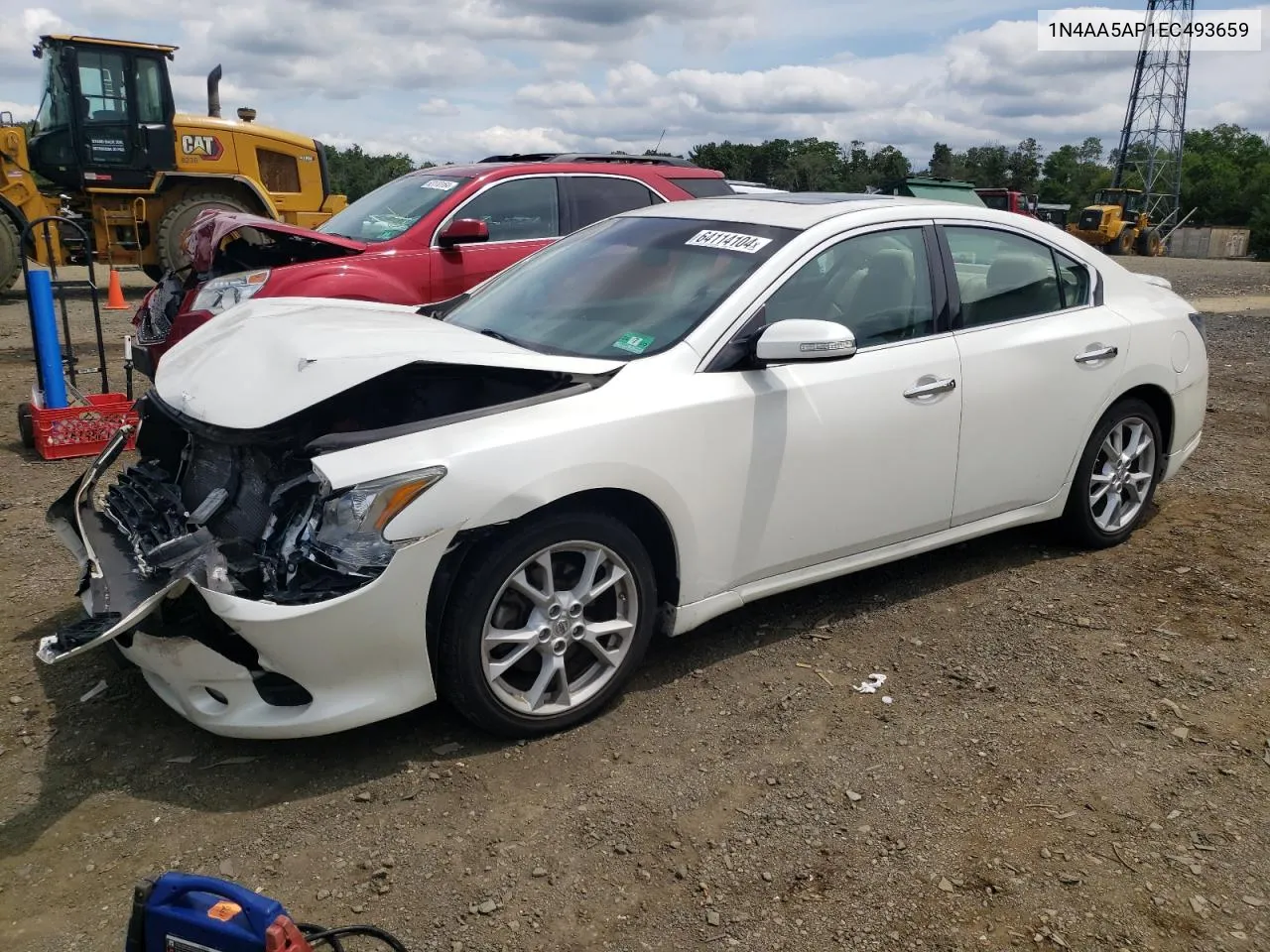 2014 Nissan Maxima S VIN: 1N4AA5AP1EC493659 Lot: 64114104