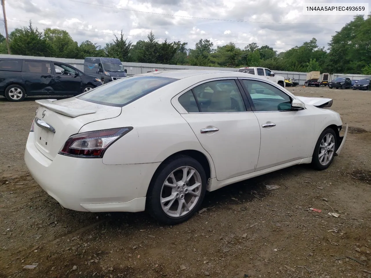 2014 Nissan Maxima S VIN: 1N4AA5AP1EC493659 Lot: 64114104