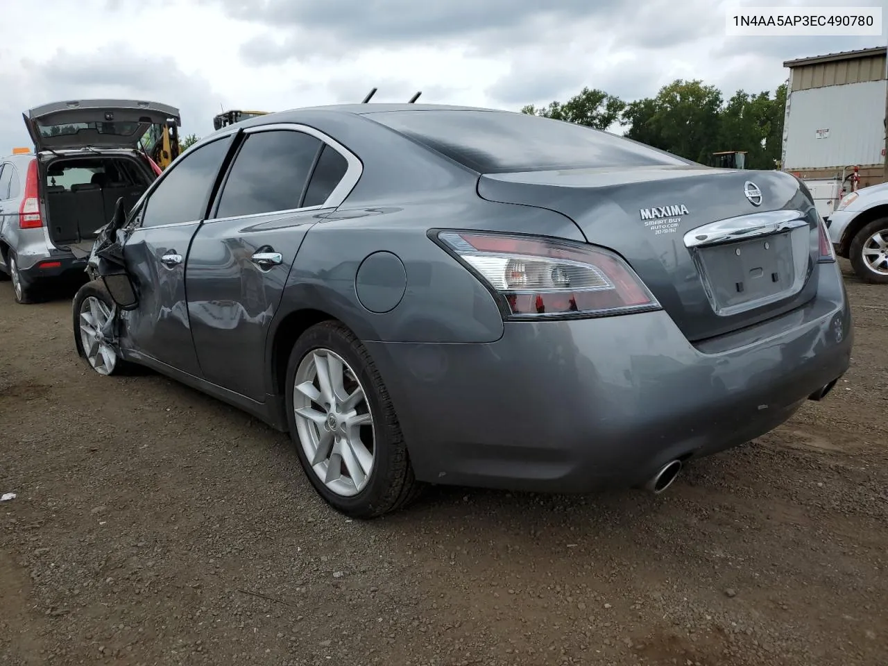 2014 Nissan Maxima S VIN: 1N4AA5AP3EC490780 Lot: 64146374