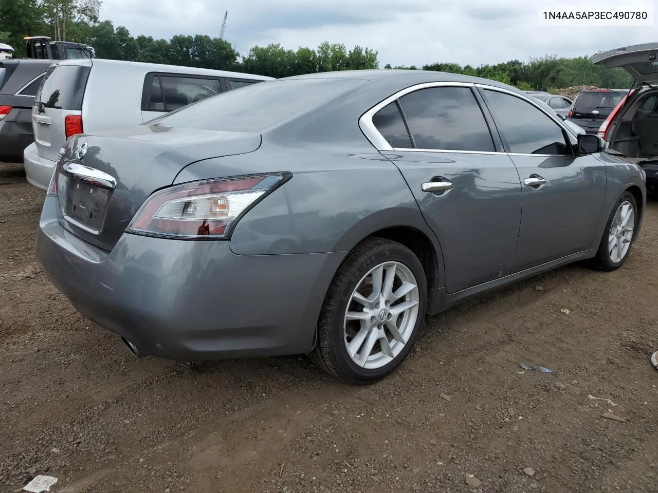 2014 Nissan Maxima S VIN: 1N4AA5AP3EC490780 Lot: 64146374