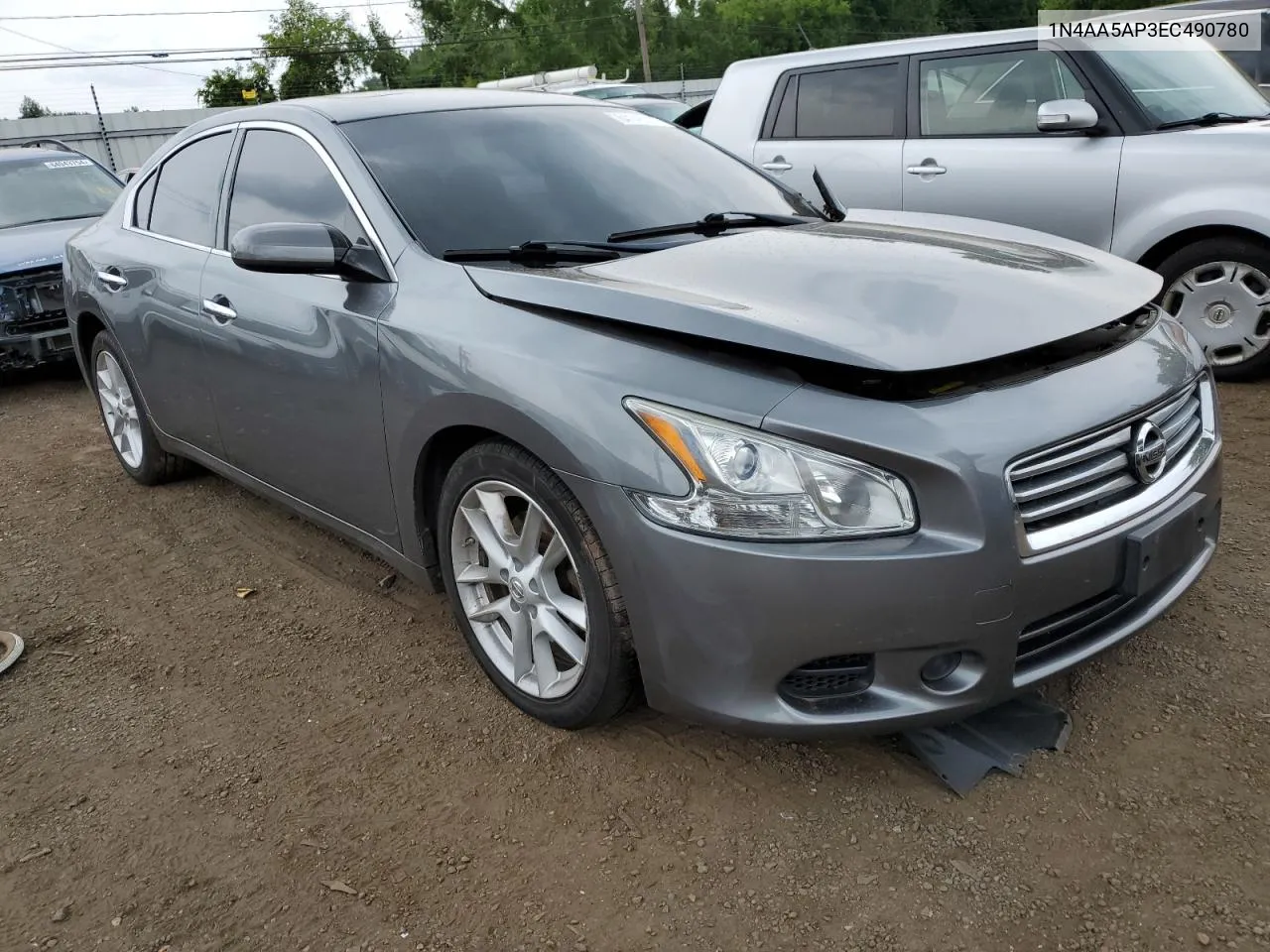 2014 Nissan Maxima S VIN: 1N4AA5AP3EC490780 Lot: 64146374