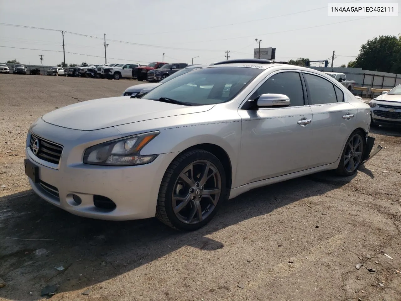 2014 Nissan Maxima S VIN: 1N4AA5AP1EC452111 Lot: 64972384