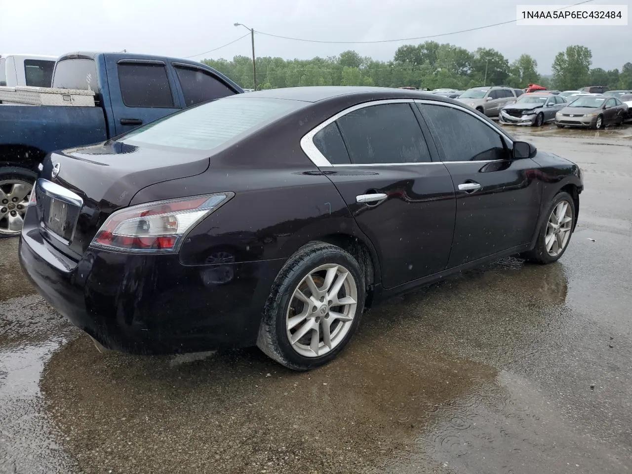 2014 Nissan Maxima S VIN: 1N4AA5AP6EC432484 Lot: 65513054