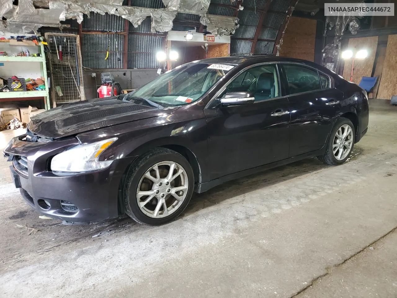 2014 Nissan Maxima S VIN: 1N4AA5AP1EC444672 Lot: 65766474