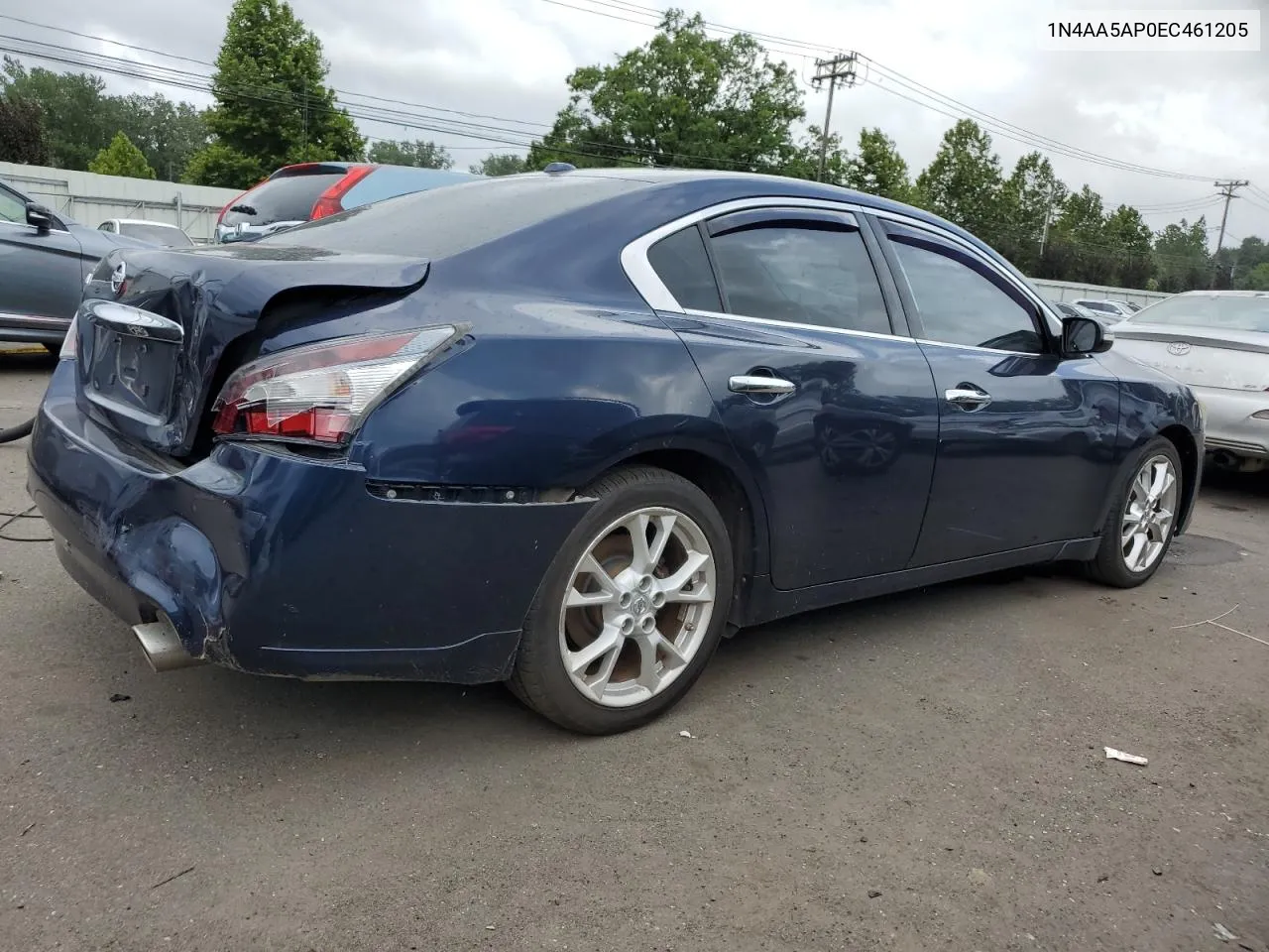 2014 Nissan Maxima S VIN: 1N4AA5AP0EC461205 Lot: 66155684