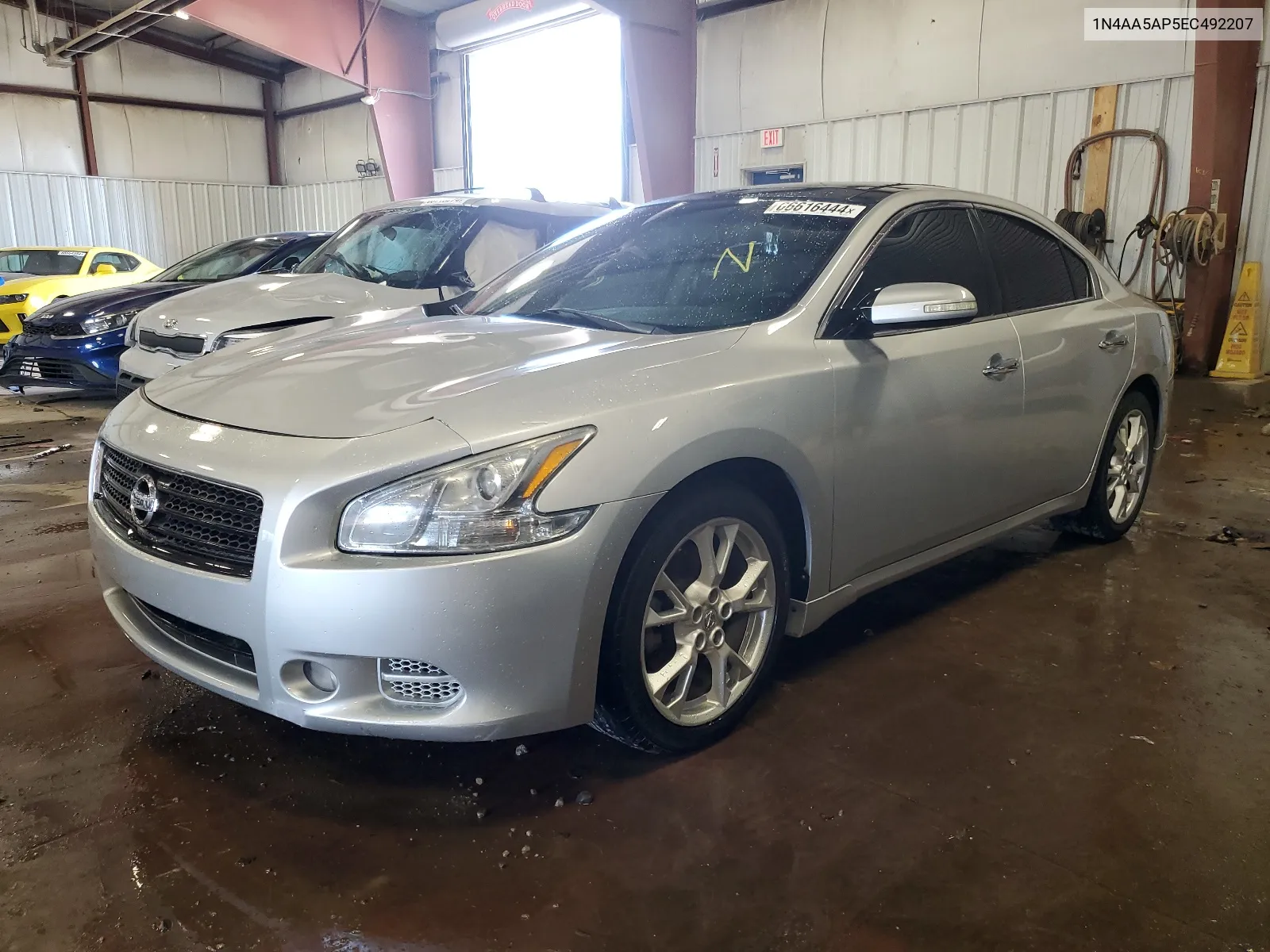 2014 Nissan Maxima S VIN: 1N4AA5AP5EC492207 Lot: 66616444