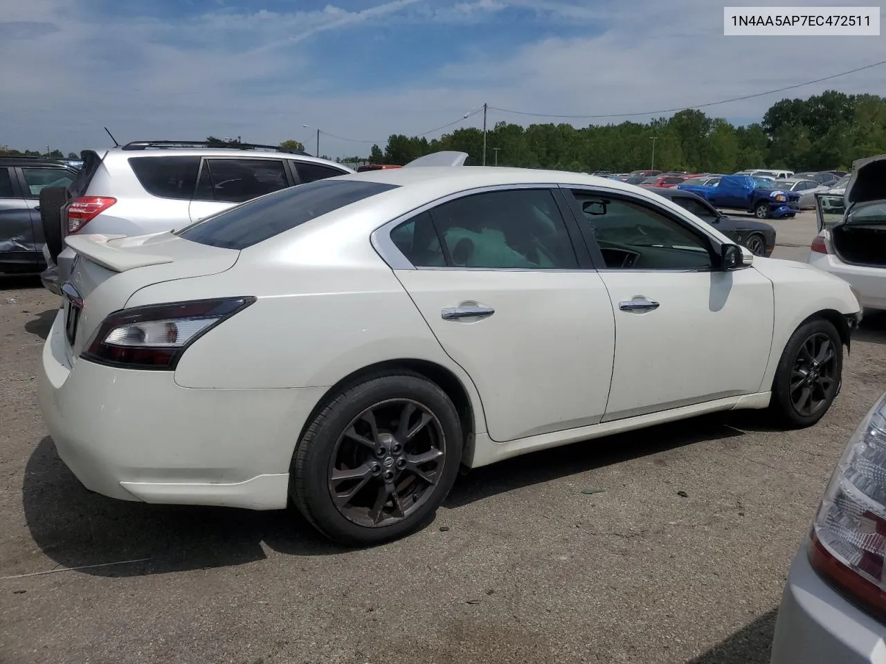 2014 Nissan Maxima S VIN: 1N4AA5AP7EC472511 Lot: 66943384