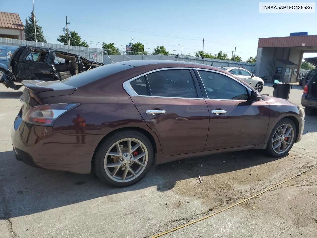 1N4AA5AP1EC436586 2014 Nissan Maxima S