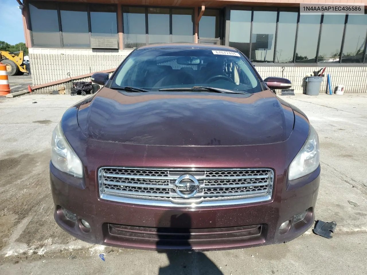 2014 Nissan Maxima S VIN: 1N4AA5AP1EC436586 Lot: 67072494