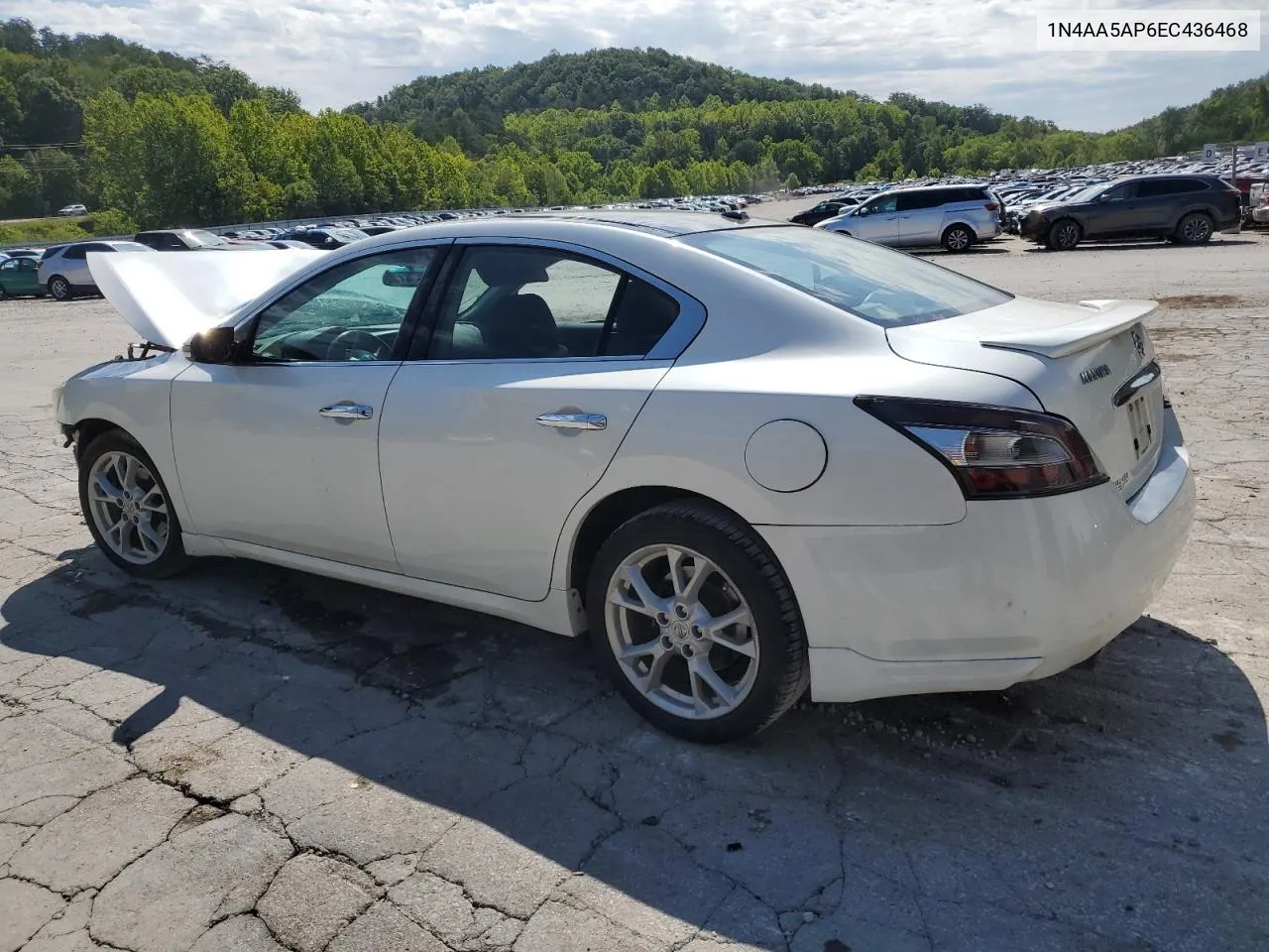 1N4AA5AP6EC436468 2014 Nissan Maxima S