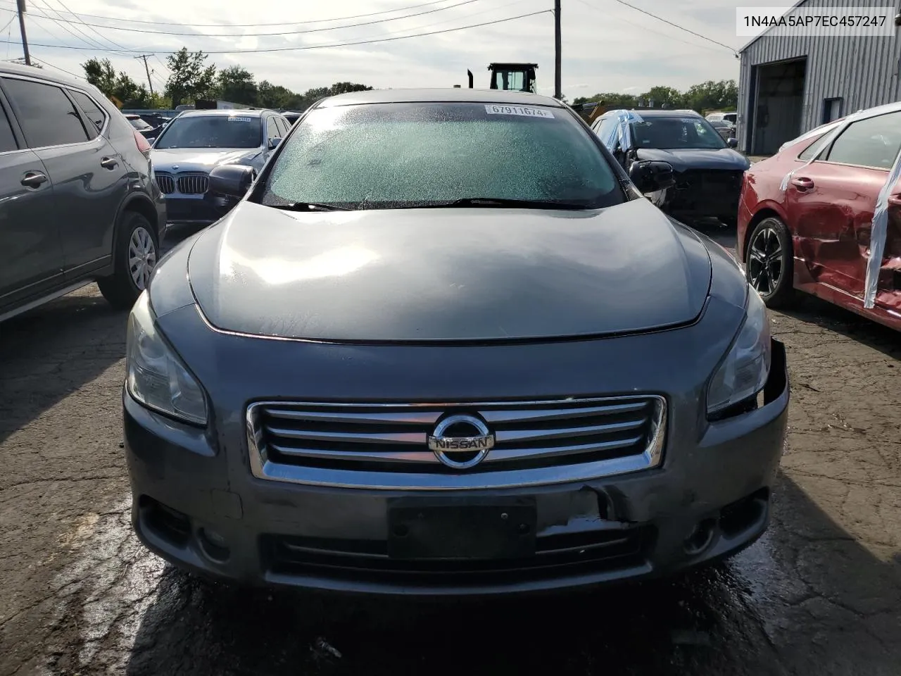 2014 Nissan Maxima S VIN: 1N4AA5AP7EC457247 Lot: 67911674