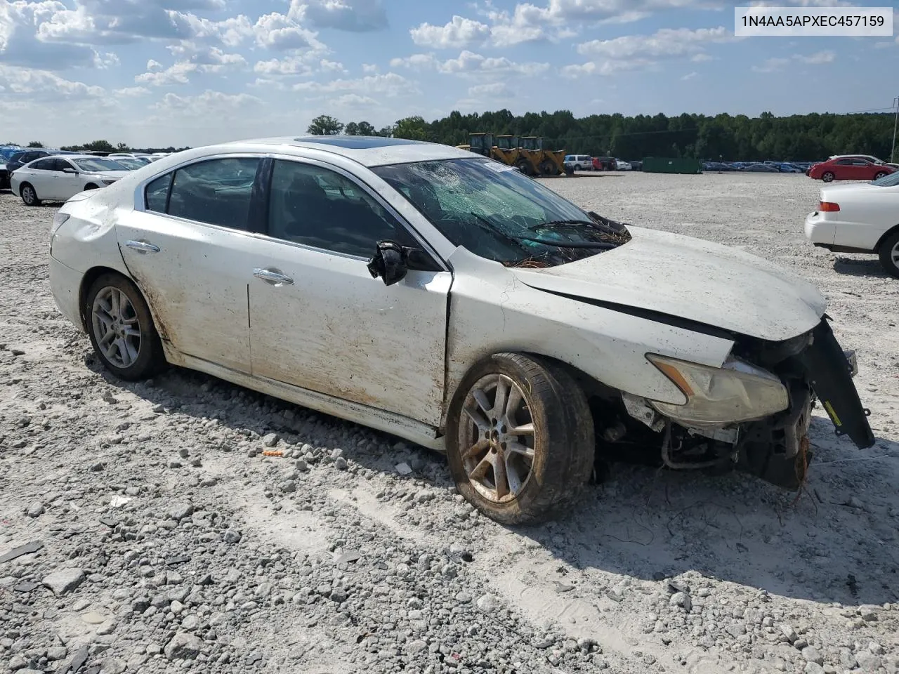 2014 Nissan Maxima S VIN: 1N4AA5APXEC457159 Lot: 68344784