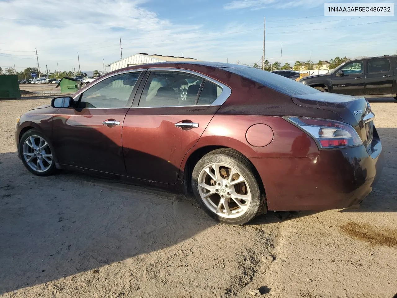 2014 Nissan Maxima S VIN: 1N4AA5AP5EC486732 Lot: 68554954