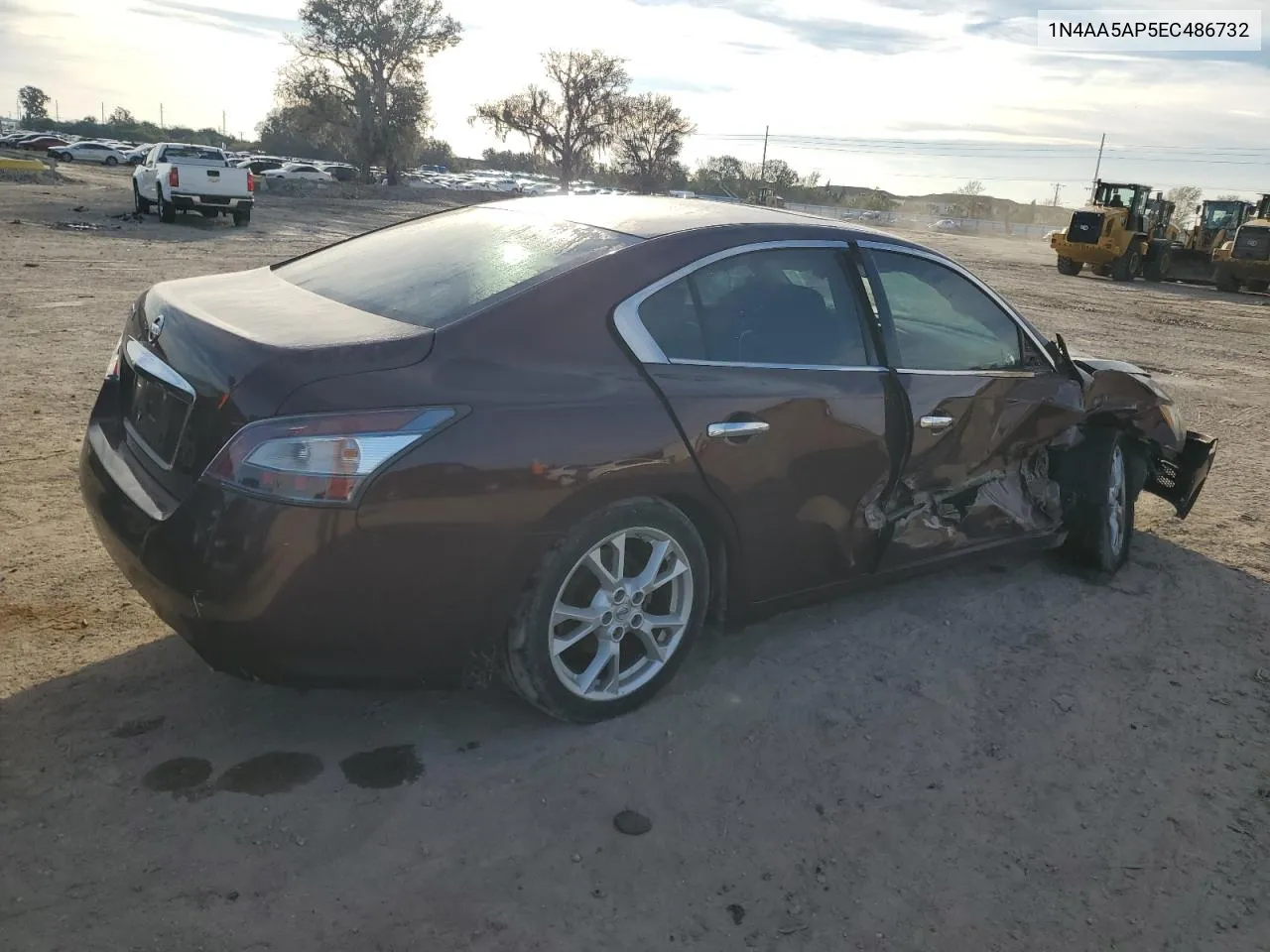 2014 Nissan Maxima S VIN: 1N4AA5AP5EC486732 Lot: 68554954